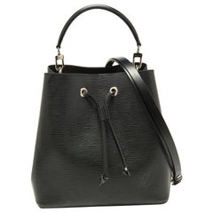 Louis Vuitton Black Epi Leather NeoNoe MM Bag