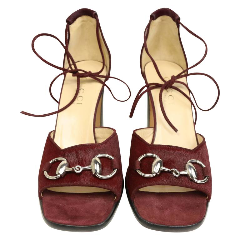 open toe lace up heel sandals