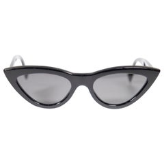 Céline Black Cat Eye Tinted Sunglasses