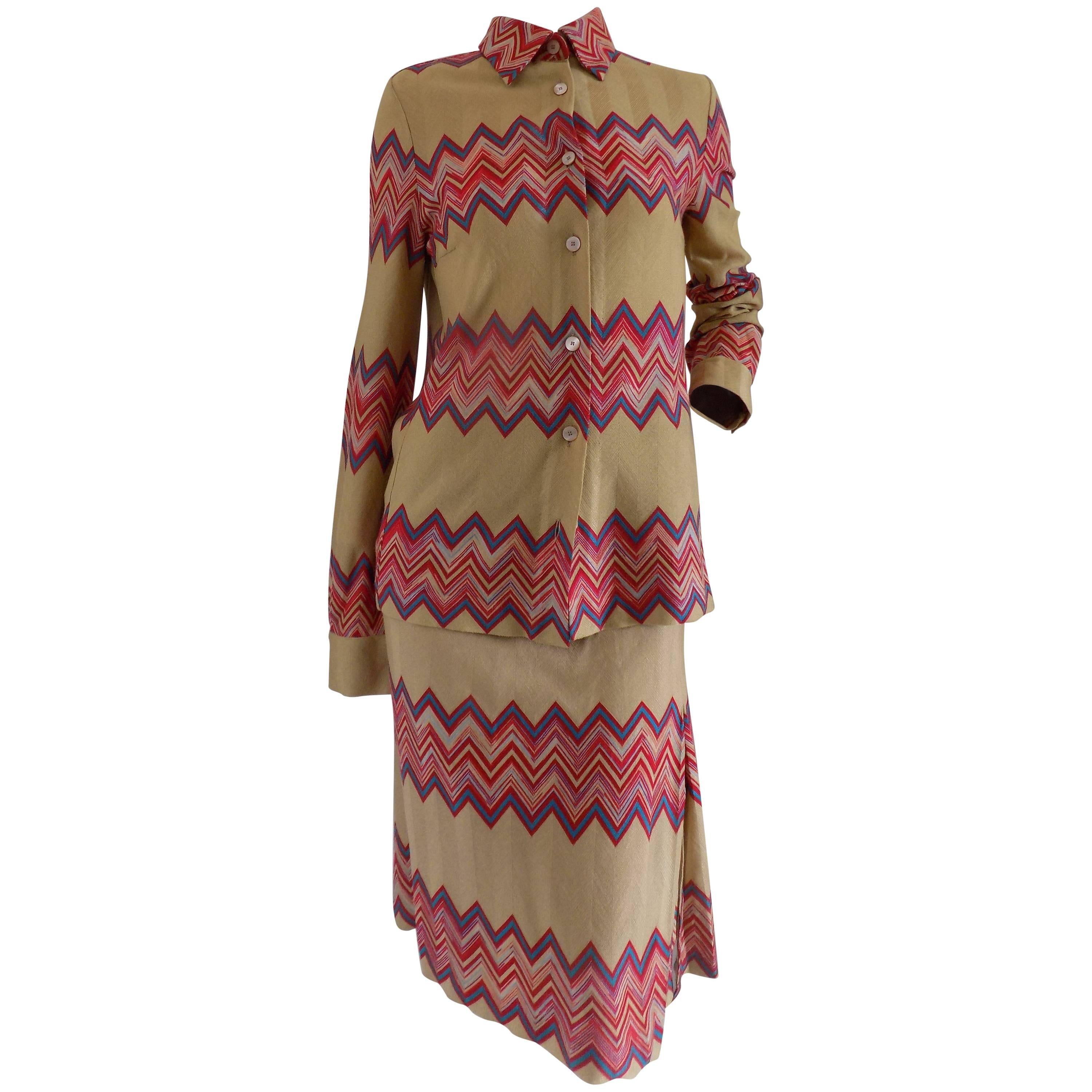 Missoni Multicolour Skirt Suit