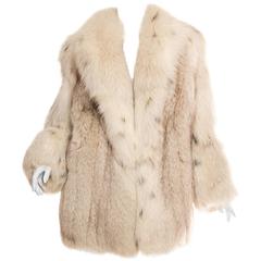 Vintage 1970s Fox Fur Coat