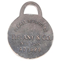 Used Tiffany & Co. 925 Silver Return to Tiffany Charm