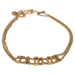 Dior Old Gold J‚ÄôAdior Chain Necklace