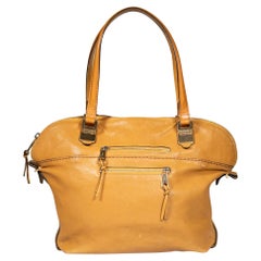 Used Chloé Camel Leather Angie Handbag