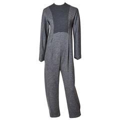 Geoffrey Beene Wool Knit Jumpsuit