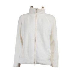 Malo White Full-Zip Jacket Size M