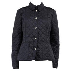 Burberry Burberry Brit Vintage Navy Kencott Quilted Jacket Size M