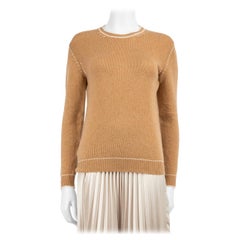 Marni Brown Cashmere Knit Jumper Size M