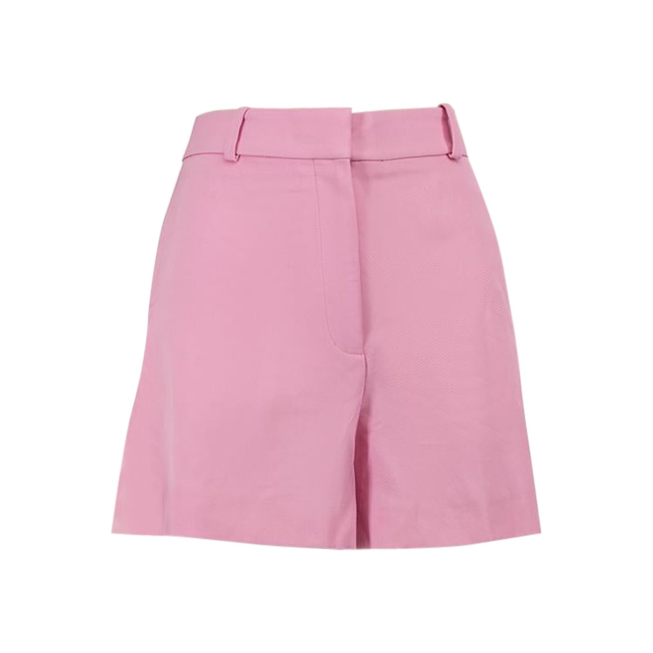Stella McCartney Pink Wool Tailored Shorts Size XL For Sale