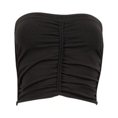 Alexander Wang Top tube froncé noir Taille M