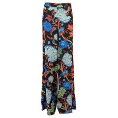 Pantalon large imprimé floral Alice + Olivia, taille S