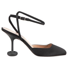 Stella McCartney talons en satin noir Taille IT 37