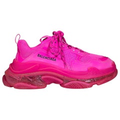 Balenciaga Pink Triple S Low Top Trainers Size IT 39