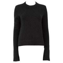 Khaite Black Cashmere Knit Jumper Size S