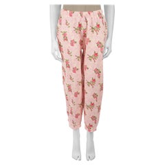 LoveShackFancy Pink Floral Amita Trousers Size S