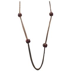 Kenneth J. Lane Multi-Chain Rhinestone Necklace 6