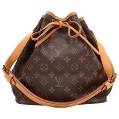 Vintage Louis Vuitton Petit Noe Monogram Canvas Shoulder Bag