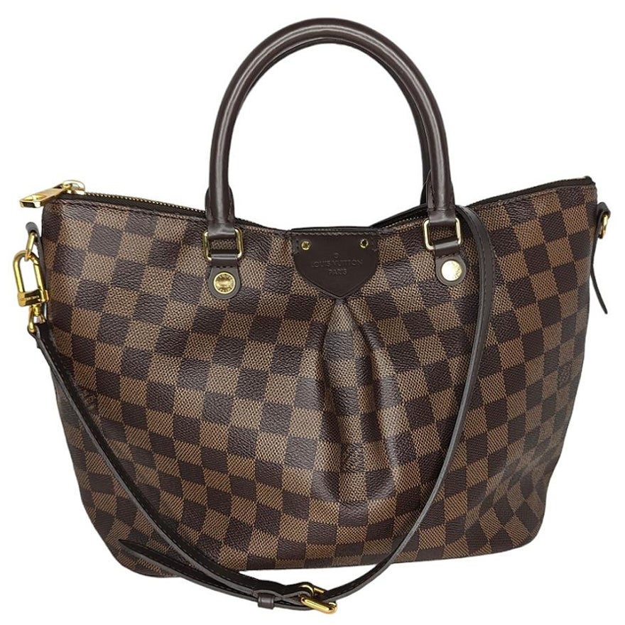 Louis Vuitton Damier Ebene Siena PM Bag For Sale