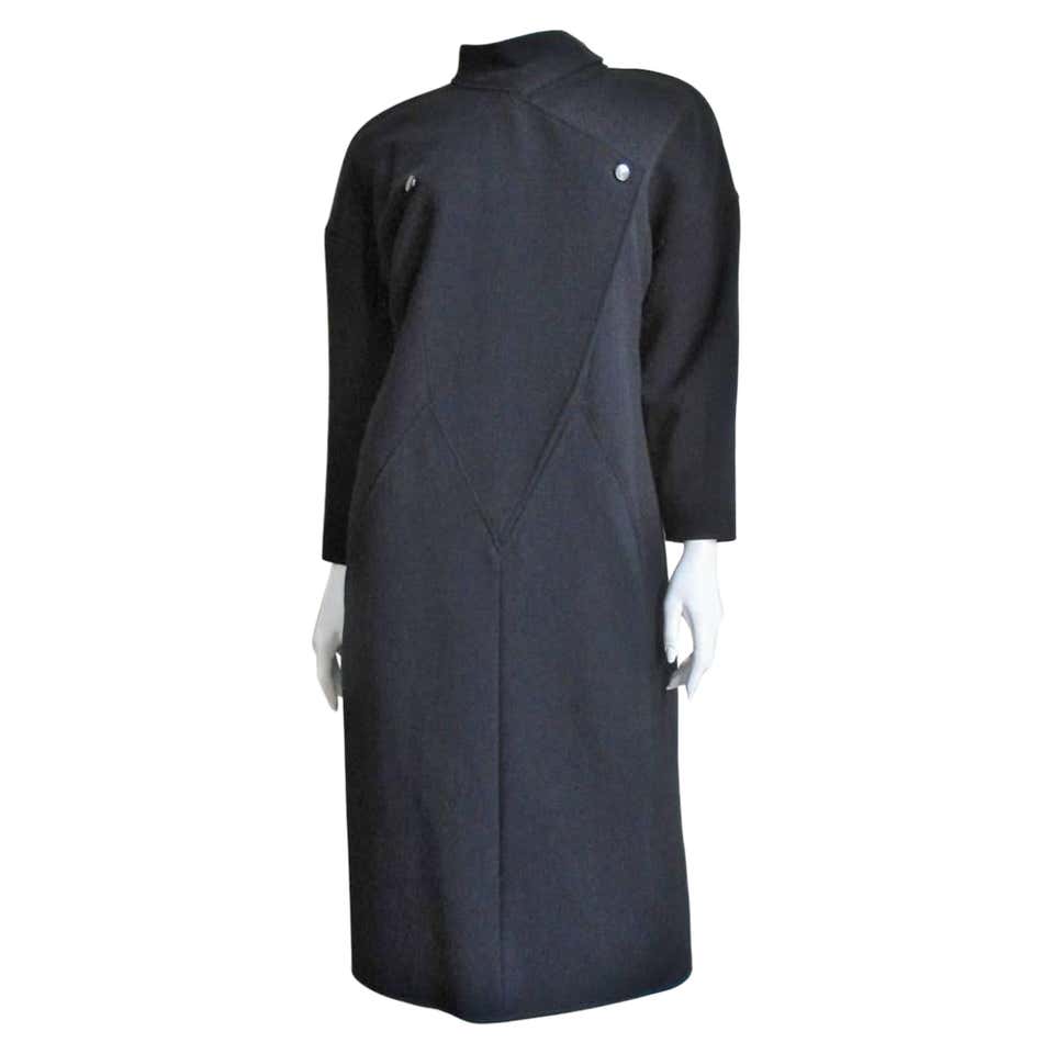 Courrèges Wool Color Block Patent Leather Mondrian Mini Dress, 1960s at ...