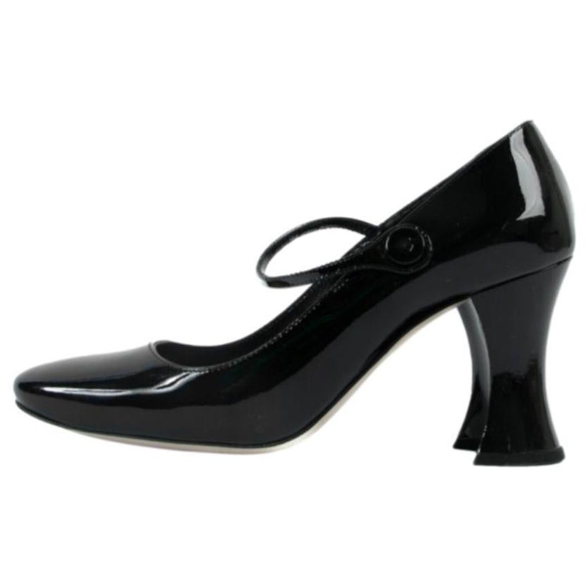 Miu Miu Patent Leather Mary Jane Pumps For Sale