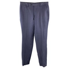 JOHN VARVATOS Taille 30 x 30 Pantalon décontracté en coton bleu marine à taille basse