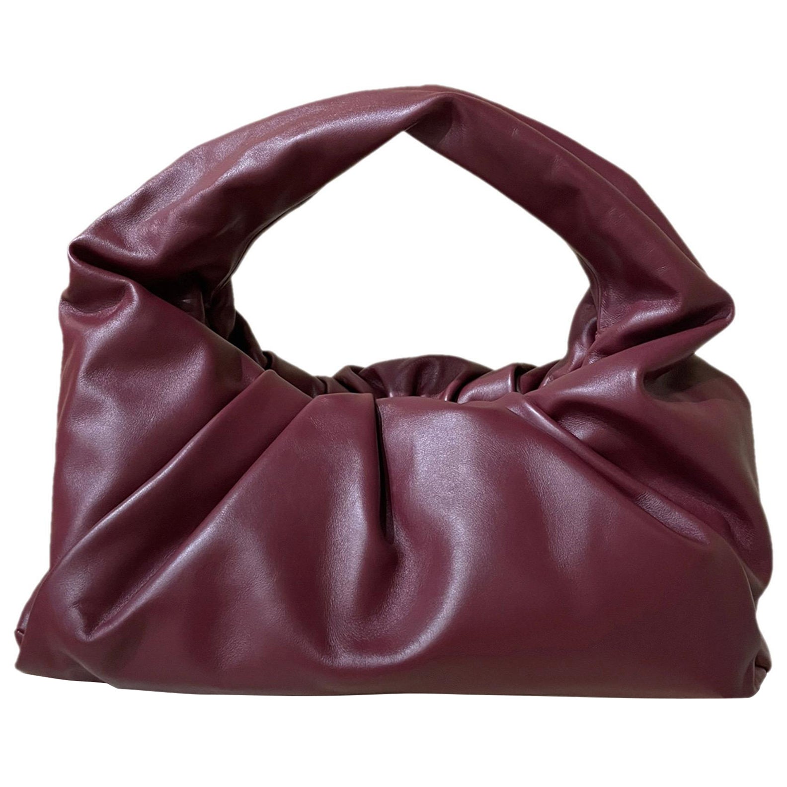 Bottega Veneta Bordeaux Leather Shoulder bag  For Sale