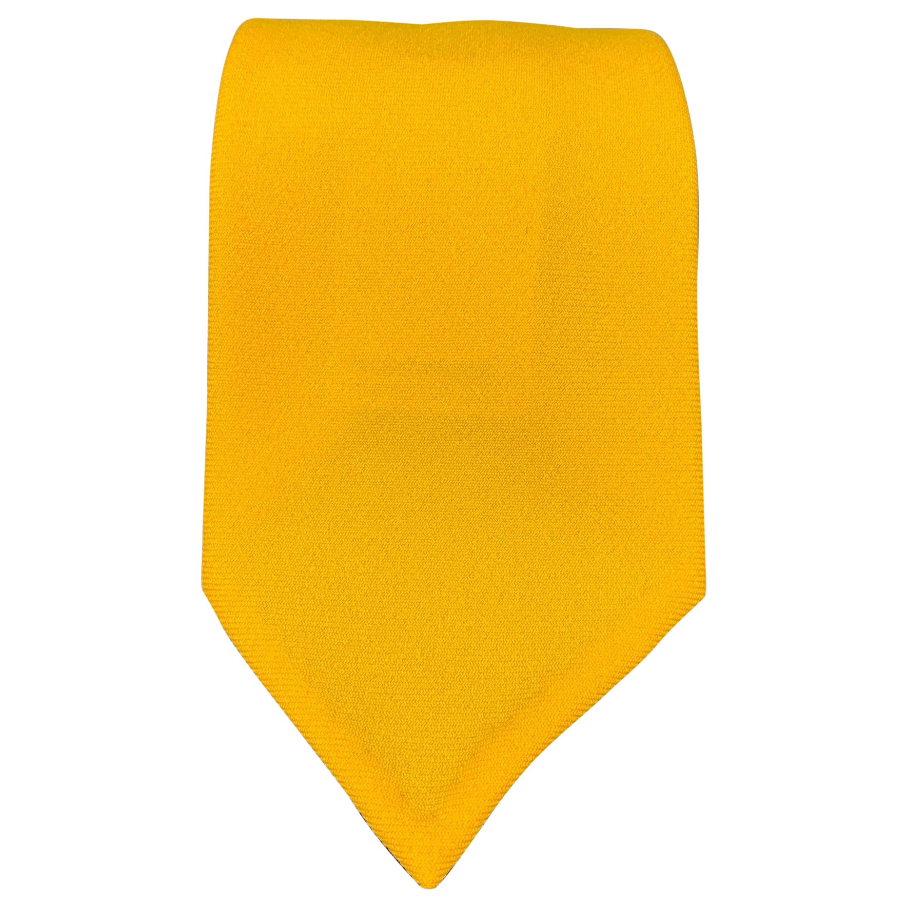 Cravate en polyester jaune de Marni en vente