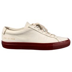 COMMON PROJECTS Size 7 White Sneakers