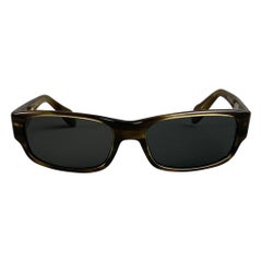 Vintage OLIVER PEOPLES Brown Acetate Sunglasses & Eyewear