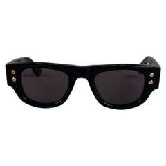 Used DITA Black Gold Acetate Sunglasses