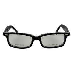 GIORGIO ARMANI Black Acetate Frames