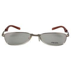 PRADA Silver Metal Sunglasses