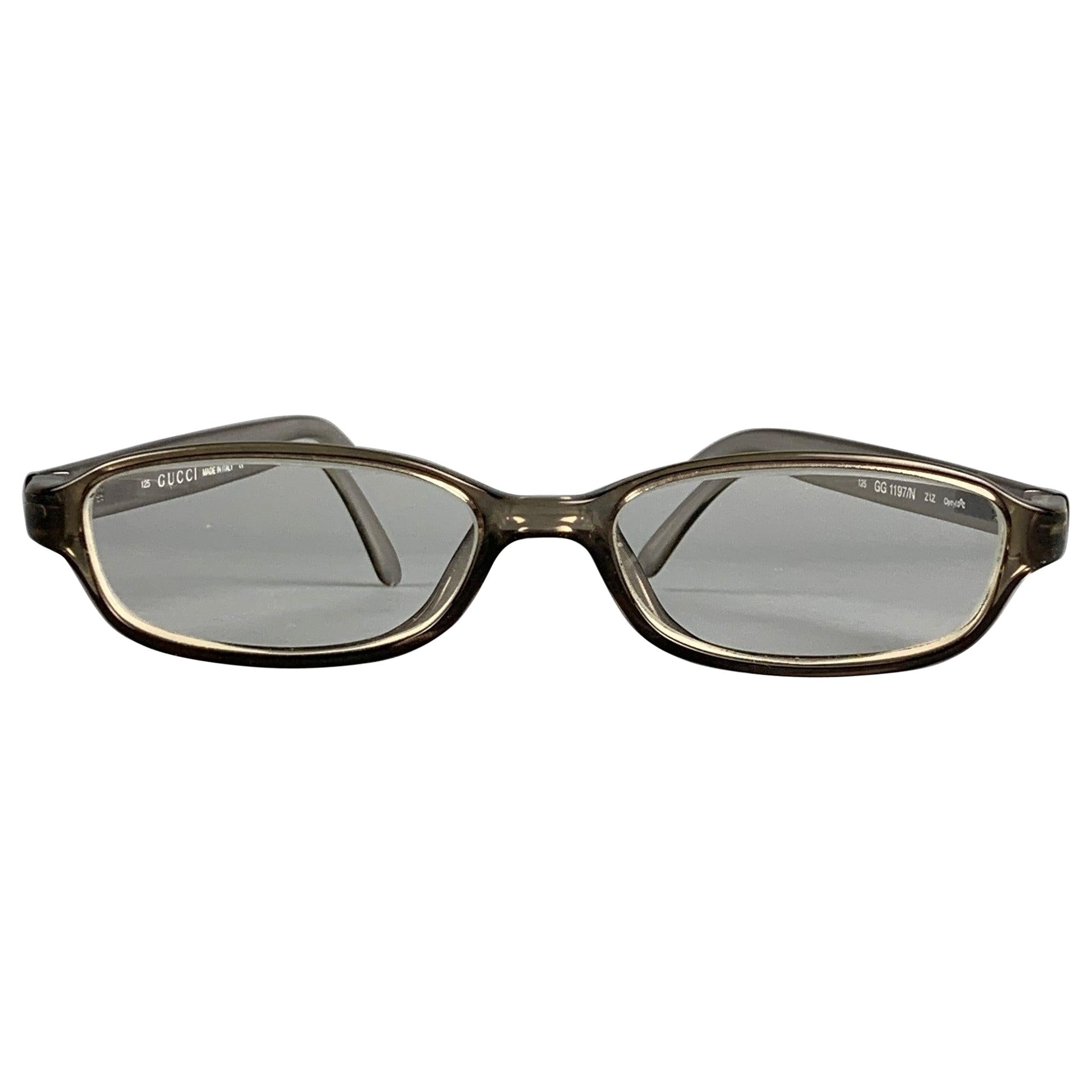 GUCCI Grey Acetate Readers For Sale
