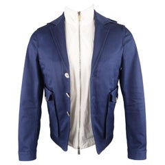DSQUARED2 36 Giubbotto con Cappuccio Navy
