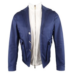 Dsquared2 36 Veste à capuche gilet marine