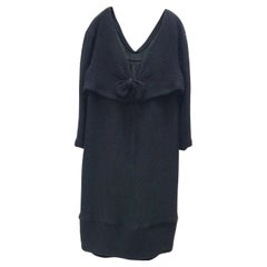 Used Chanel 2013 Knit Bow Dress