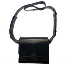 Givenchy Eden Umhängetasche aus schwarzem Leder