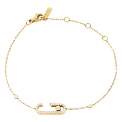 Messika by Gigi Hadid Move Addiction Diamond 18k Yellow Gold Bracelet