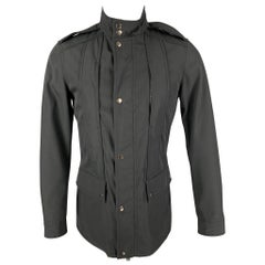 GUCCI by TOM FORD Size 36 Black Cotton Nylon Parka Coat