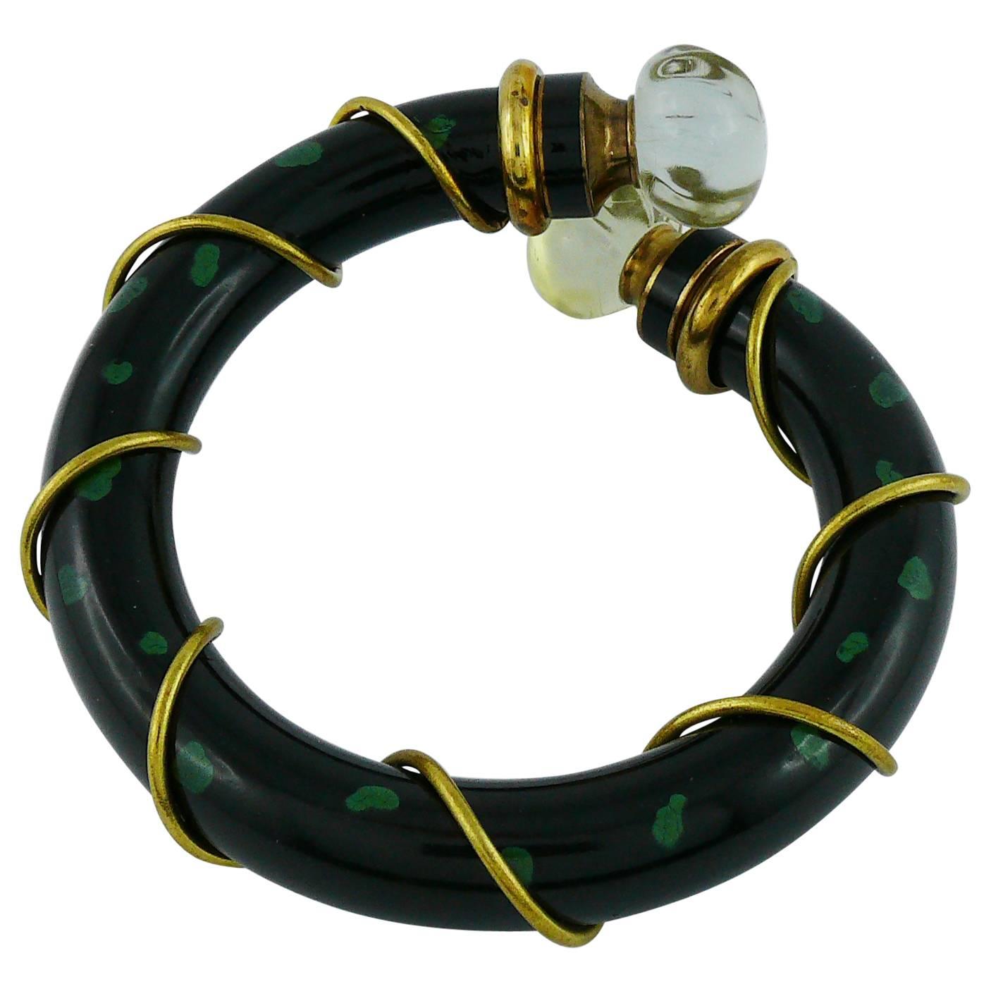 Christian Dior Parfums Vintage Poison Bracelet For Sale