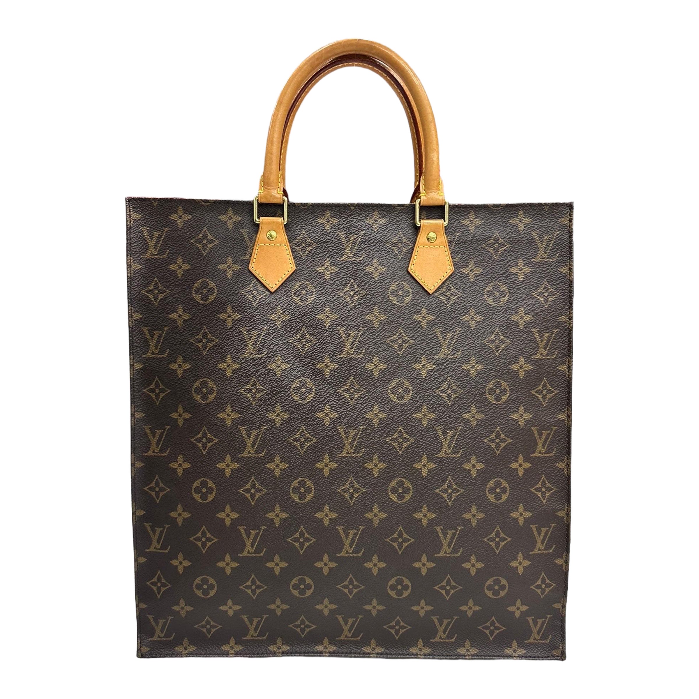 Borsa A Mano Louis Vuitton Sac Plat GM Monogram For Sale