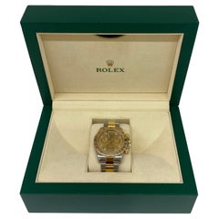Used Rolex Daytona Two Tone Yellow Face 40mm