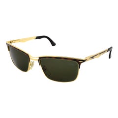 Sting gold vintage sunglasses, Italy 80s