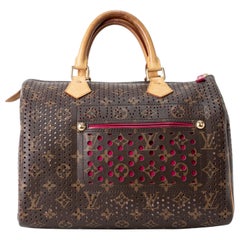 Louis Vuitton Speedy 30 rose perforé