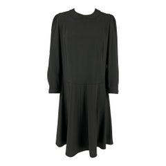 MARC JACOBS RUNWAY Size 6 Black Acetate / Viscose A-Line Dress