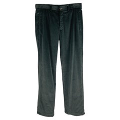 ARMANI COLLEZIONI Größe 32 Schwarz Baumwolle Zip Fly Dress Pants