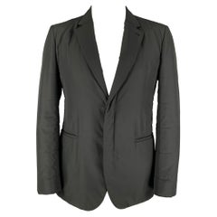 CALVIN KLEIN COLLECTION Manteau de sport en polyester matelassé noir Taille 44
