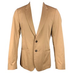 PAUL SMITH Soho - Manteau de sport ajusté en coton brun clair, taille 40