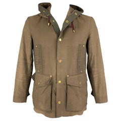 MARC JACOBS - Veste à capuche en coton et olive, taille XS