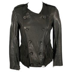3.1 PHILLIP LIM Size S Black Double Breasted Jacket